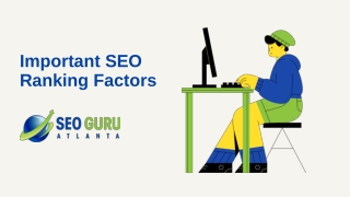 Important SEO Ranking Factors