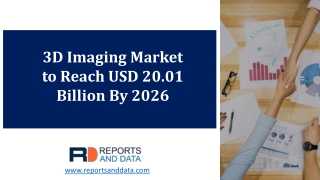 3D Imaging Market 2020: Global Share, Trends, Application Analysis and Forecast To 2027