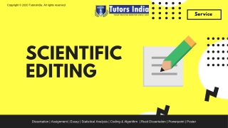 Best  Scientific Medical Editing Service in UK