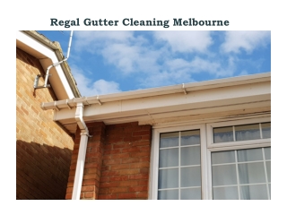 Regal - Roof Gutter Cleaning Melbourne