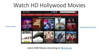 December Released Hollywood Movies streaming on Moviesjoy Website.