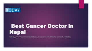 Best Cancer Doctor in Nepal