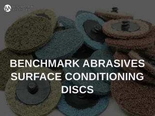 Coated Abrasives Surface Conditioning Discs