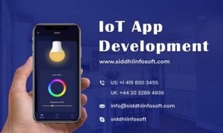 IoT App Development Company - Siddhi Infosoft