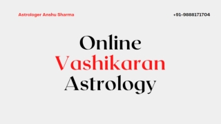 Black Magic Removal in New Jersey | Astrologer Anshu Sharma