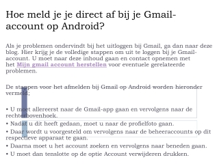 Herstel vergeten Gmail wachtwoord tijdbesparend online servicecentrum