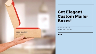 Top Quality Custom Mailer Boxes At Wholesale Rate