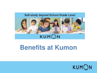 Benefits at Kumon