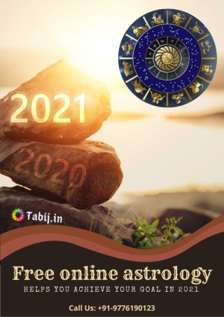 Free online astrology helps you achieve your goal in 2021