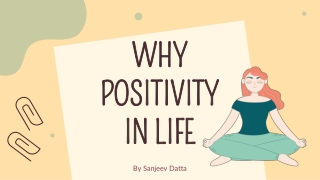 Why Positivity in Life