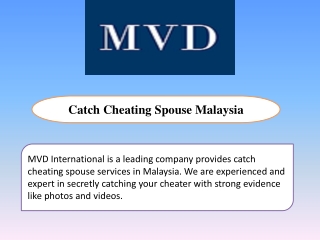 Catch Cheating Spouse Malaysia