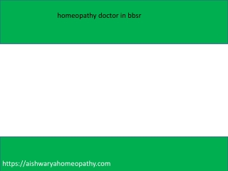 homeopathy doctor in bbsr