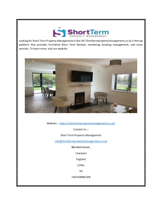 Short Term Property Management | Shorttermpropertymanagement.co.uk