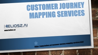 Customer Journey Mapping Services