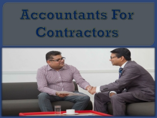 Accountants For Contractors
