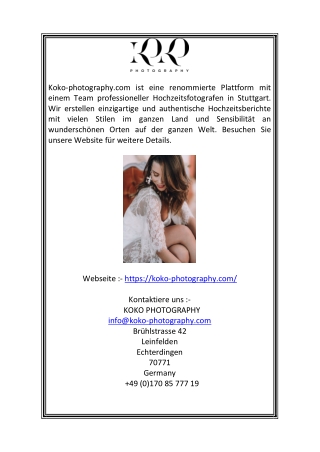 Hochzeitsfotograf Stuttgart | Koko-photography.com