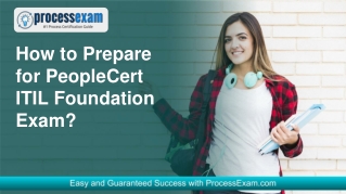 Get Yourself Ready for PeopleCert ITIL Foundation Certification Exam