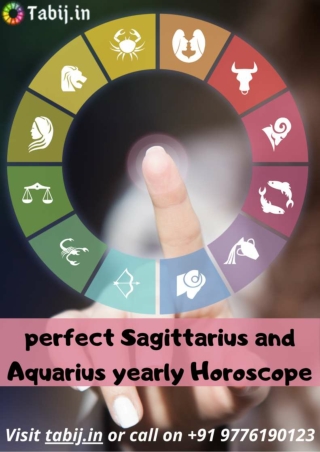 How to avail with the perfect Sagittarius and Aquarius yearly Horoscope