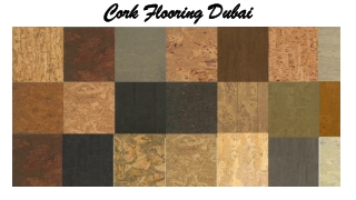 Cork Flooring Dubai