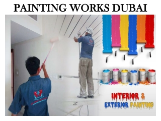 PAINTING WORKS DUBAI