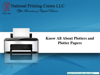 Know All About Plotter and Plotter Paper