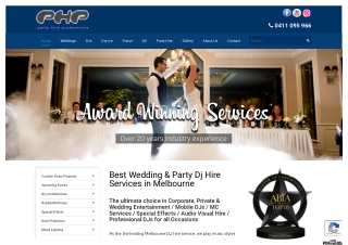 Wedding DJ Hire Melbourne | Wedding DJ Specialists in Melbourne