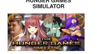 Hunger games simulator