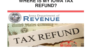 Iowa Income Tax Refund