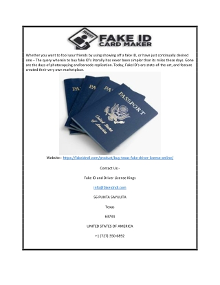 Buy Fake Driver License Online | Fakeidndl.com