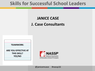 Skills for Successful School Leaders