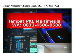 Tempat Prakerin Multimedia Malang Ô831_45Ô6_Ô5ÔÔ{WA}