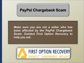 PayPal Chargeback scam | PayPal Chargeback fraud in australia