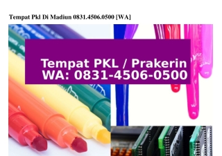 Tempat Pkl Di Madiun Ô831·45Ô6·Ô5ÔÔ{WhatsApp}