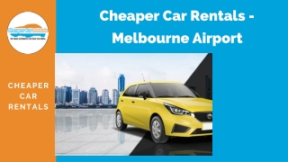 Cheap Car Rentals Melbourne Airport