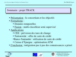 Sommaire : projet TRACK