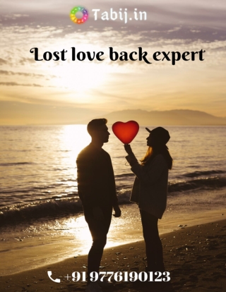 Lost love back expert-effective and genuine love problem solution