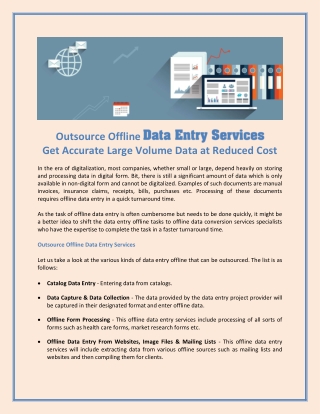 Get Accurate Large Volume Data at Reduced Cost