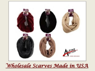 Wholesale Scarves in Bulk | Wholesale Scarves Made in USA