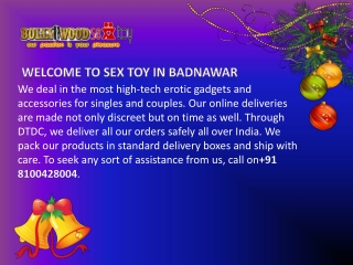 Sex Toy In Badnawar | Call  918100428004