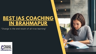 Best IAS Coaching in Brahmapur
