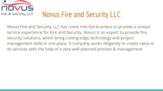 Novus Fire and Security LLC