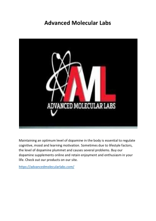 Advanced Molecular Labs