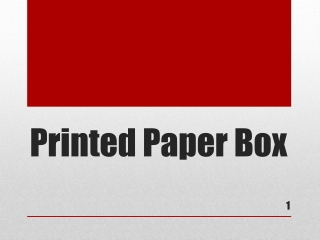 Get 40% Discount On Printed Paper Box With Premium Quality