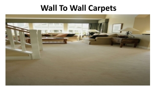 Wall To Wall Carpets