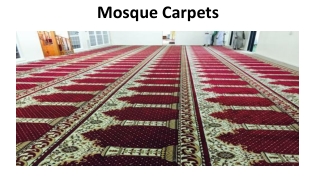 Mosque Carpets