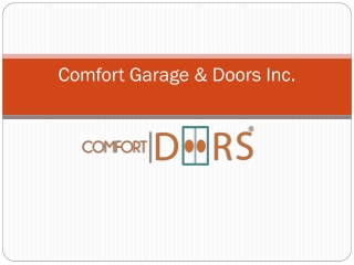 Looking For a Garage Door Company in Surrey