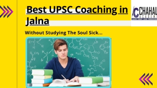Best UPSC Coaching in Jalna
