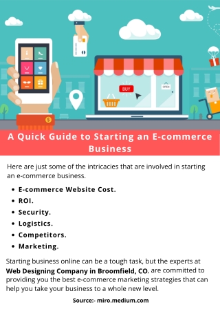 A Quick Guide to Starting an E-commerce Business