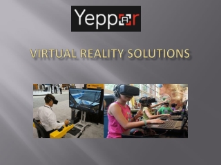 Yeppar | VR Solution Provider | Virtual Reality Solution