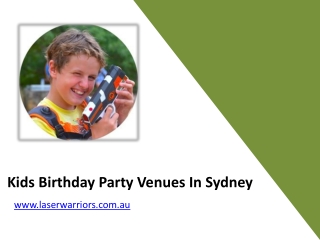 Kids Birthday Party Venues In Sydney - Laser Warriors